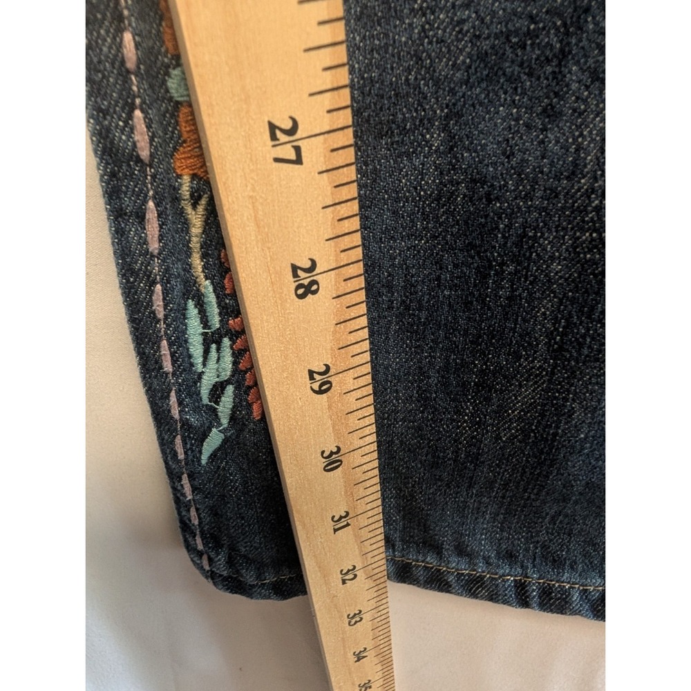 Joes Jeans Vintage Series 1971 Flare Floral Embroidered Low Rise Boot 30x32 Y2K - Picture 13 of 13